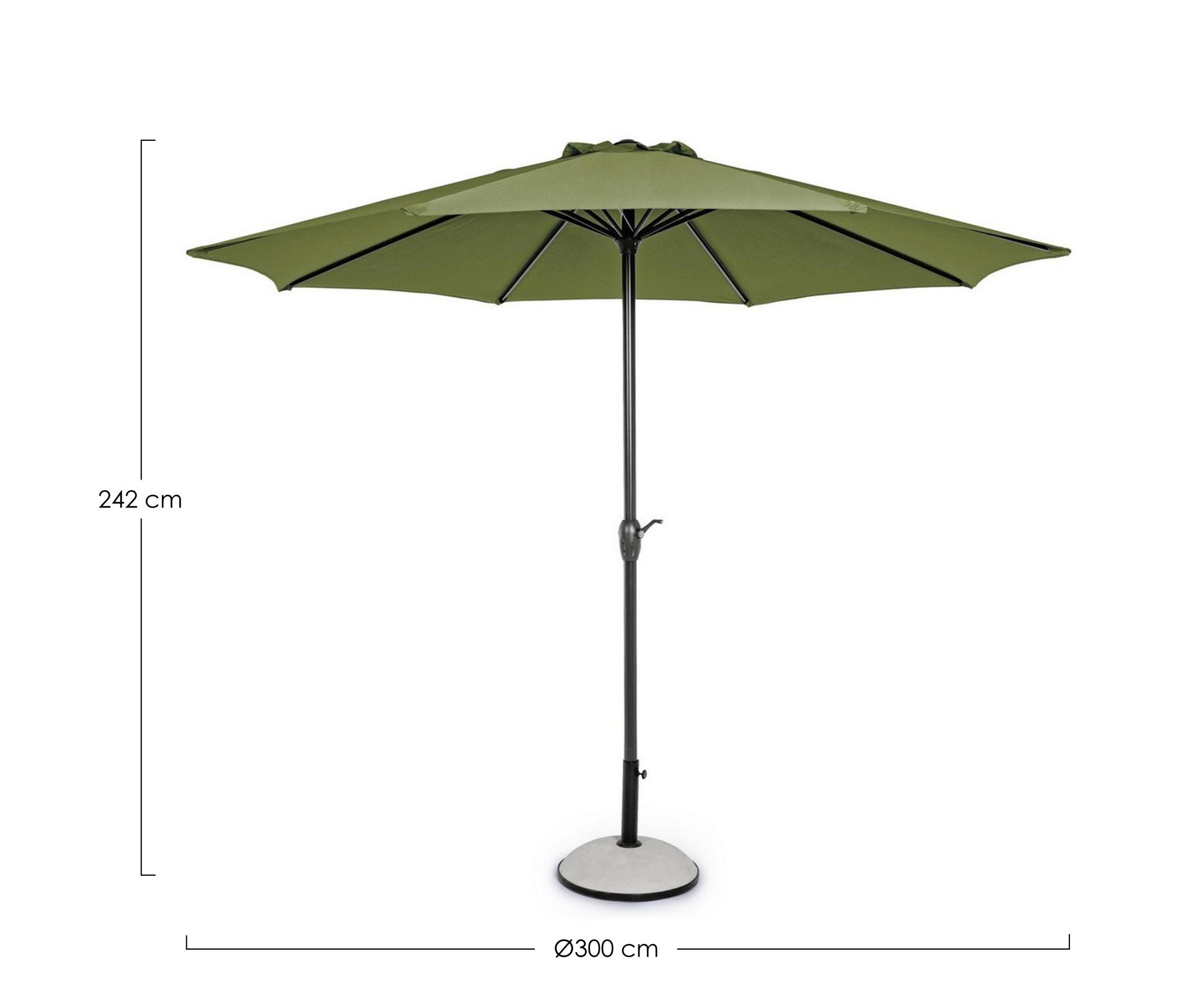 Sonnenschirm KALIFE 3M olivgrün