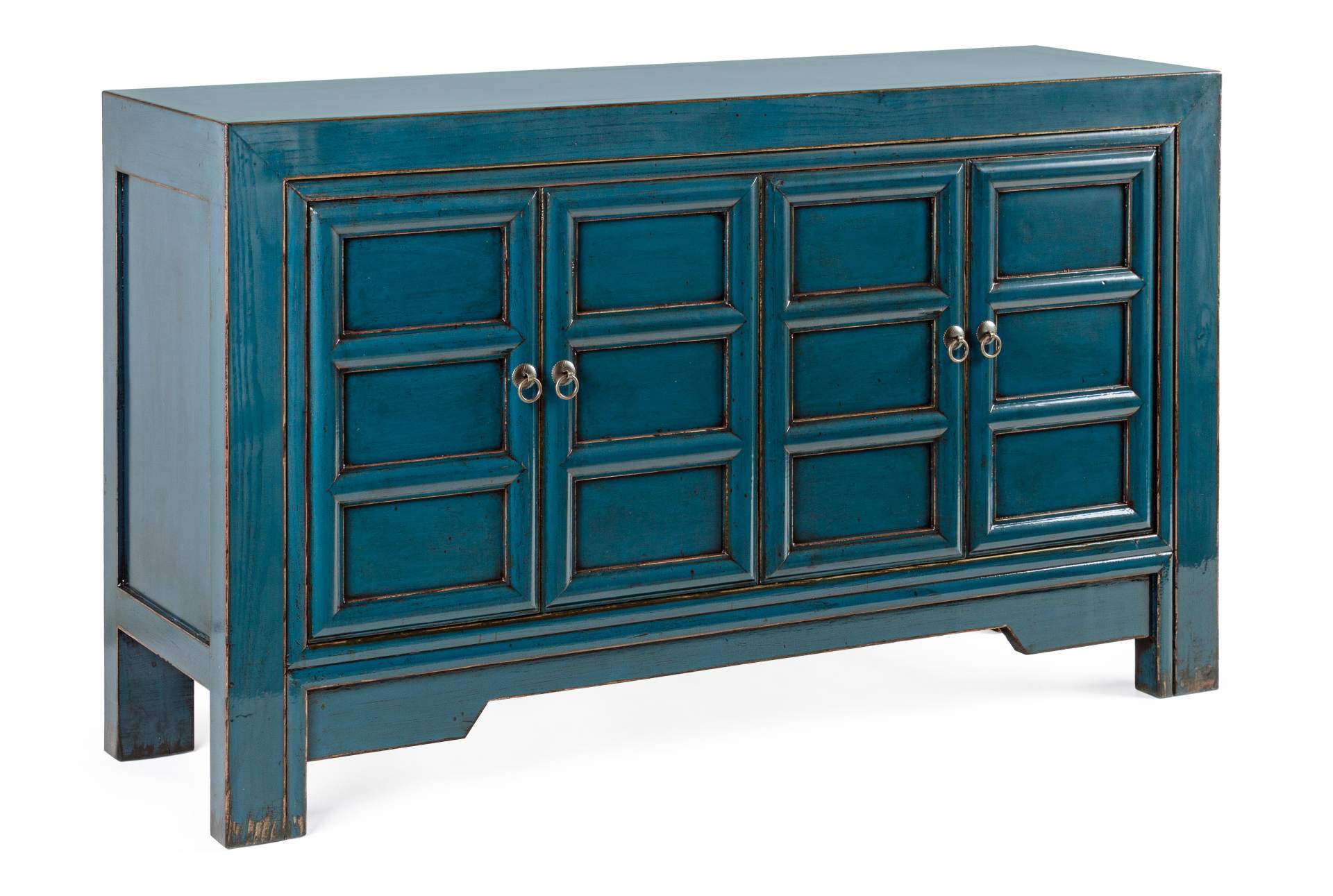 Sideboard JINAN 4 Türen BLAU