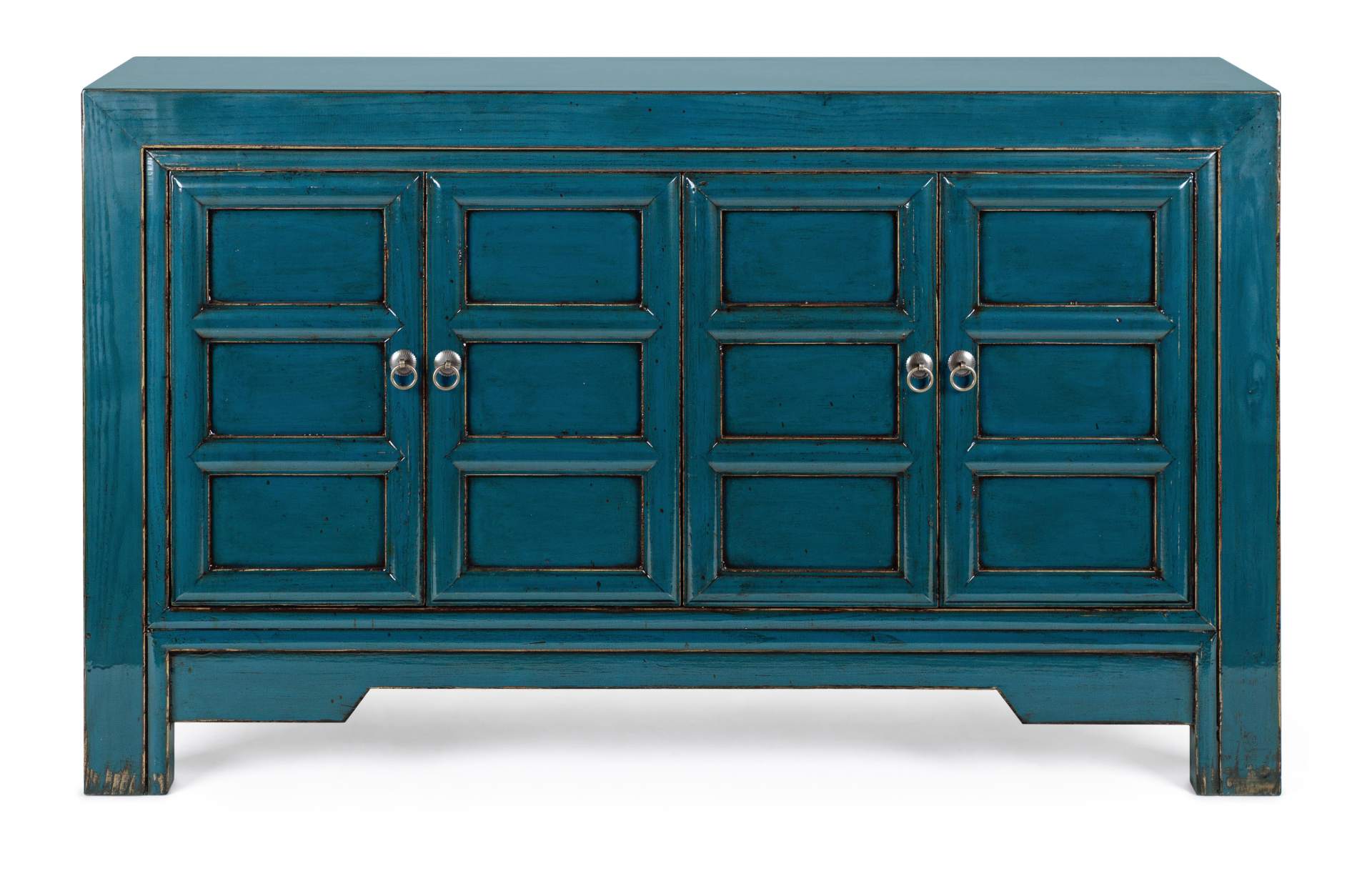 Sideboard JINAN 4 Türen BLAU