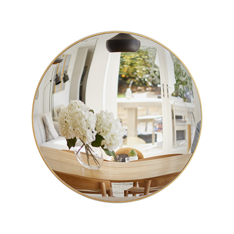 Gewölbter Spiegel - rund ✔️ für Wohnzimmer - jetzt kaufen