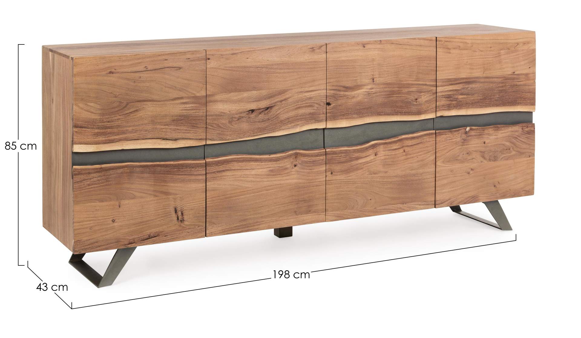 Sideboard ARON 4 Türen